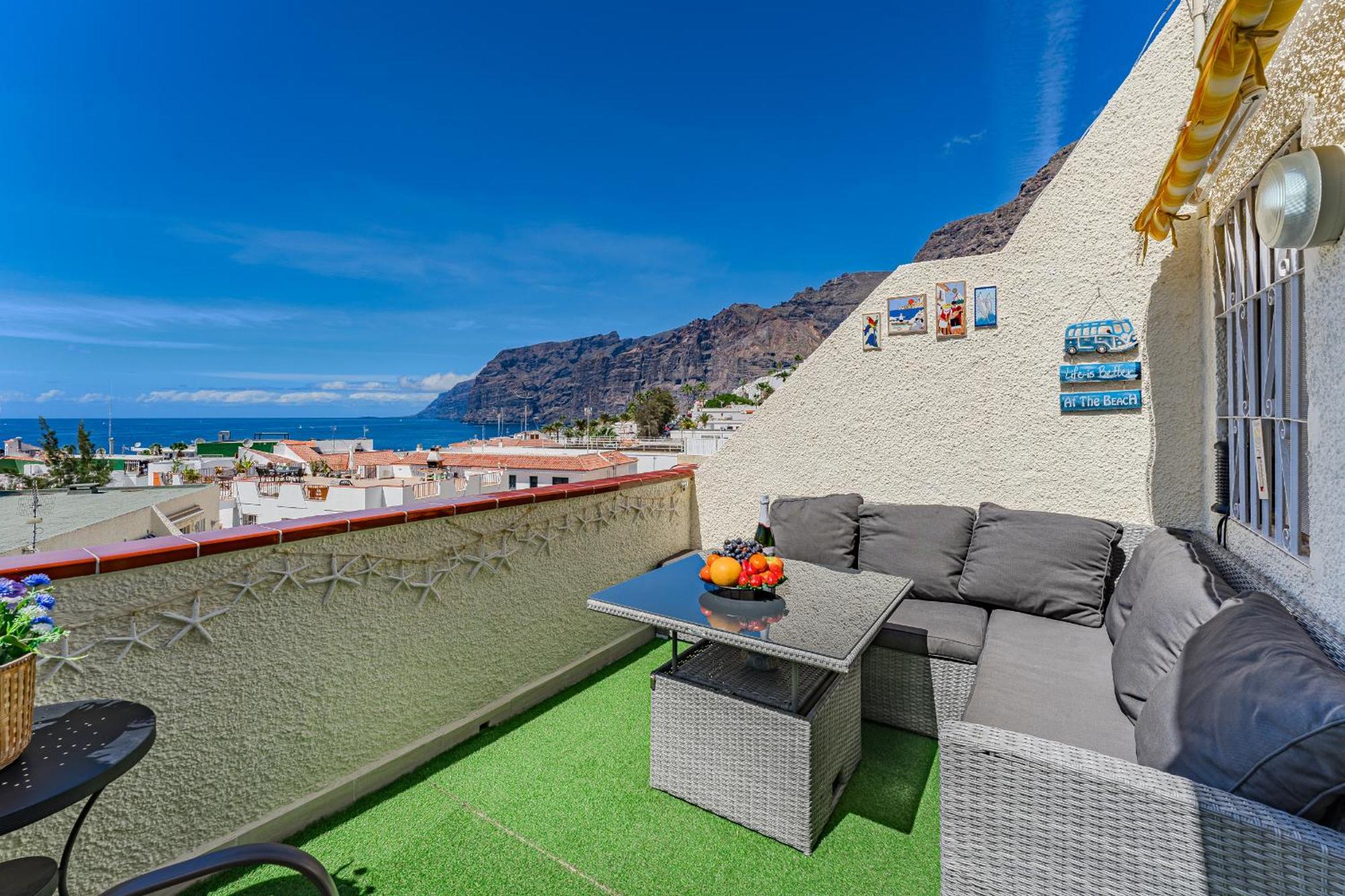 2Bedroom Losgigantes Amazing View Free Parking Fibre Acantilado de los Gigantes Dış mekan fotoğraf
